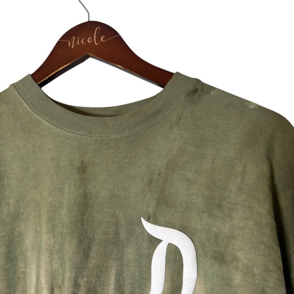 Disney Women’s Tie Dye Green/White Spirit Jersey- Size Large - Picture 2 of 7